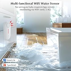 eMylo Water Sensor,Water Detector Alarm Leak