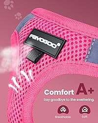 FAYOGOO Cat Harness and Leash Set, Escape
