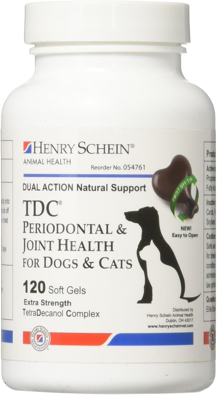 Covertus 54761 1-TDC Periodontal & Joint Health for Dogs & Cats ( Packaging label May Vary) : Pet Supplies