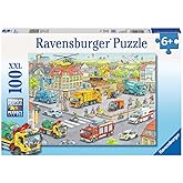 Ravensburger Vehicles in The City 100 Piece XXL Jigsaw Puzzle