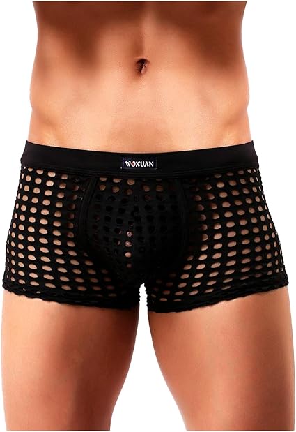 GENEMEN Lendendoek voor mannen, sexy ondergoed, verstelbaar katoenen slipje met trekkoord, Wit, XL