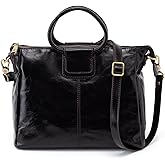 HOBO Sheila Medium Leather Satchel, Crossbody Bag for Women with Top Handle