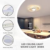 Comely Modern LED Ceiling Light 42W 3084LM Warm White 3000K Round White Dia 40cm view 9