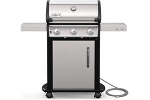 Weber Spirit S-315 NG Gas Grill, Stainless Steel