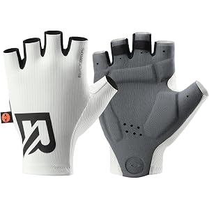 ROCKBROS Cycling Gloves Italian Elastic Double-Arrow Palm Shock-Absorbing | Foam 3D Ergonomic Padding Lightweight Breathable