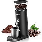AAOBOSI Coffee Grinder, Cordless Coffee Bean Grinder with 60 Grind Settings,Conical Burr Coffee Grinder Suitable for Indoor H