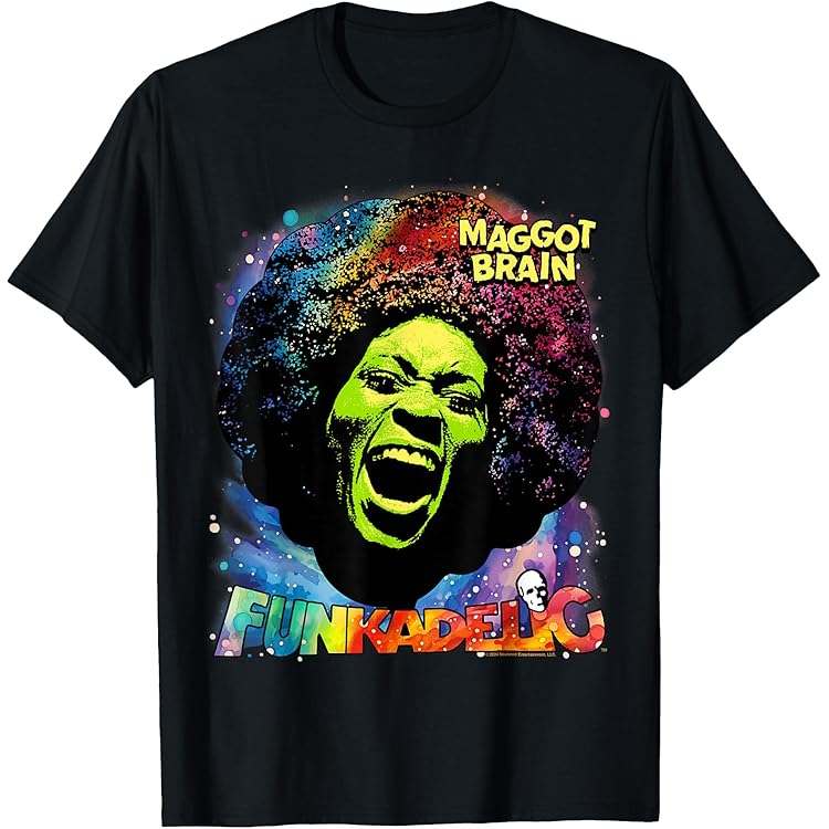 Amazon.com: George Clinton Funkadelic Maggot Brain T-Shirt