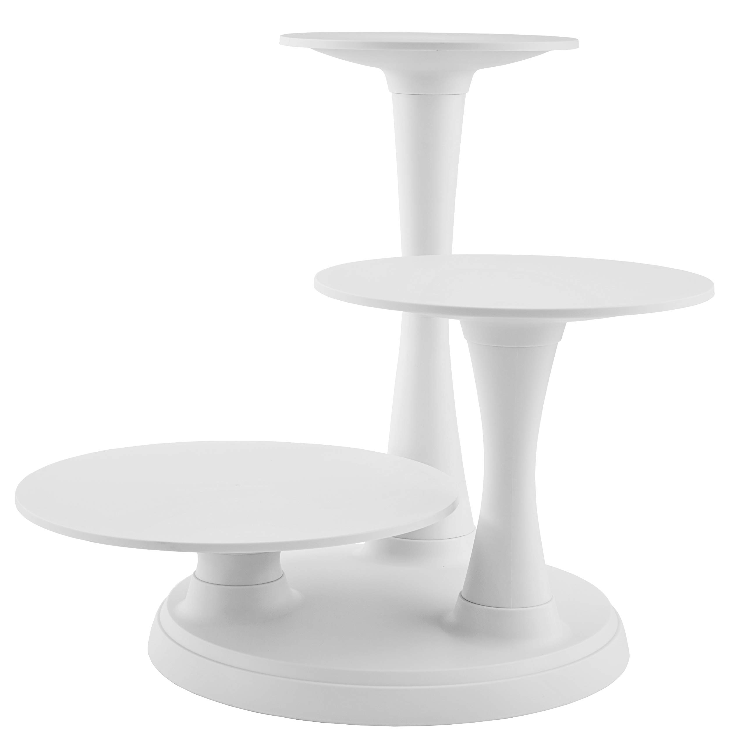 Wilton 3 Tier Pillar Cake Stand, Multicoloured, 19.72 x 42.64 x 40.72 cm, (307-350)