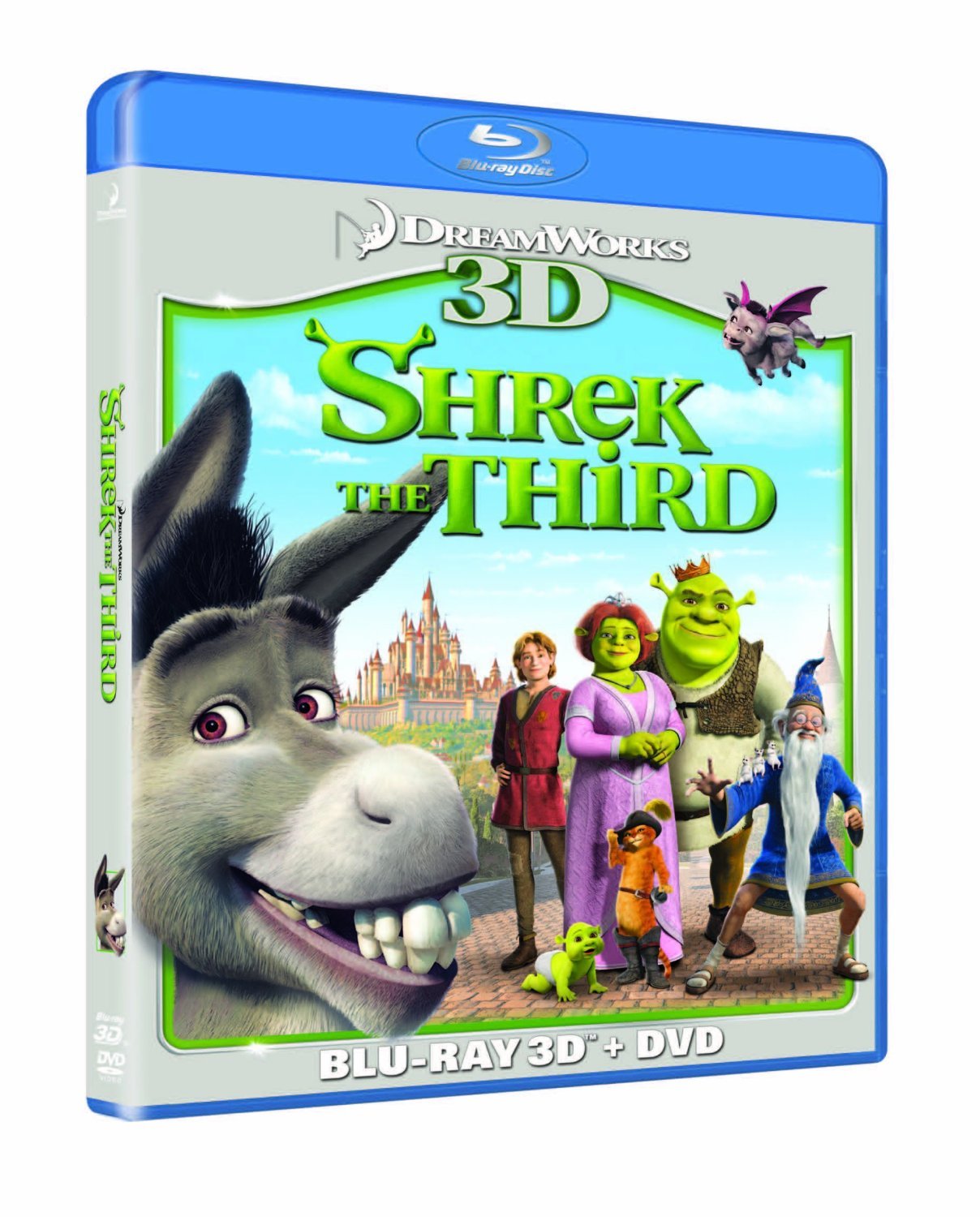 Amazon Com Shrek The Third 3d Blu Ray 3d Blu Ray 07 Eddie Murphy Mike Myers Movies Tv