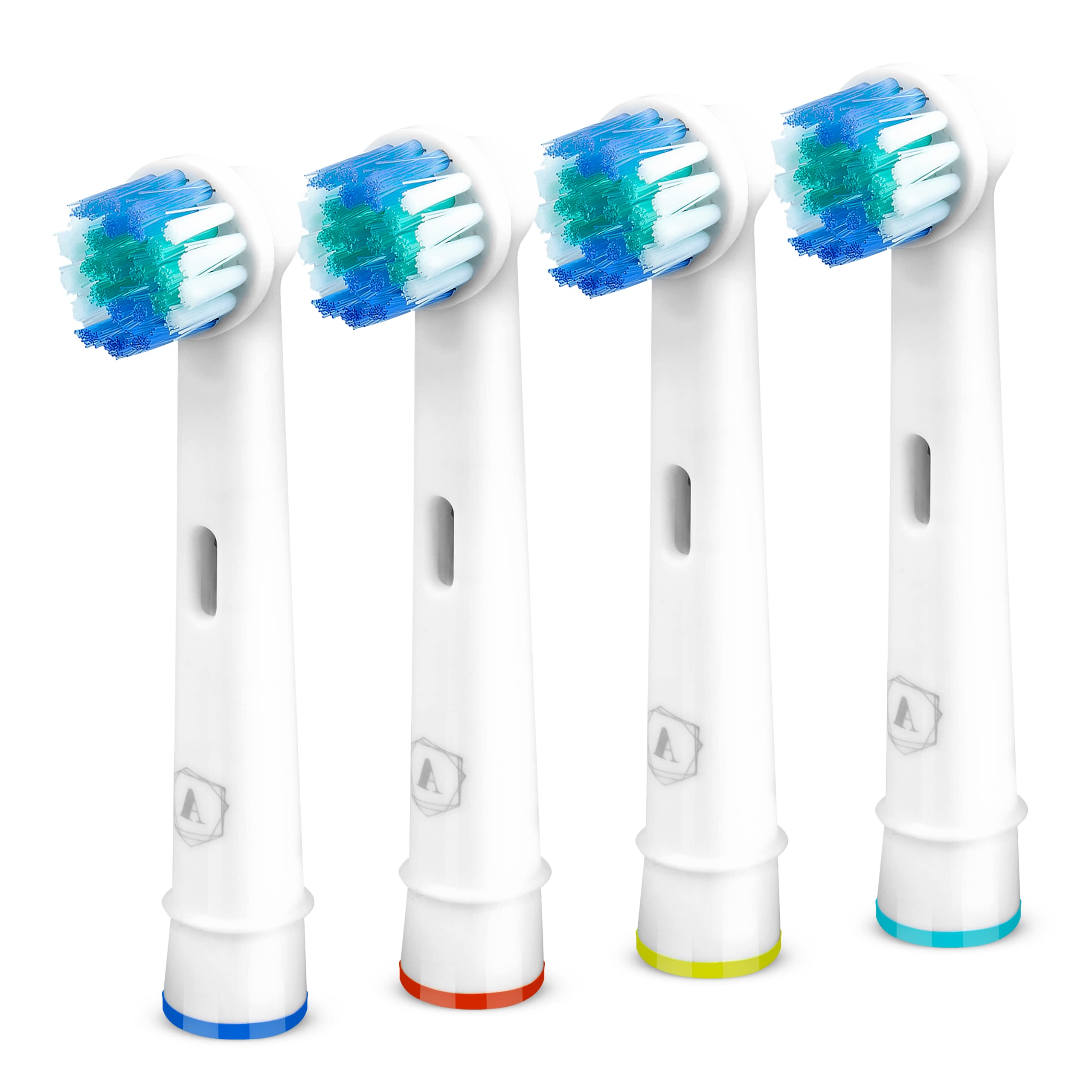 Toothbrush Head Compatible with Oral B - 4 Pack Aster Replacement Electric Professional Toothbrush Heads Deep and Precise Cleaning Brush Heads Toothbrush Heads Compatible with Oral B Braun
