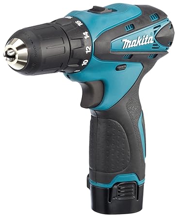 Makita DF330DWE Akku-Bohrschrauber inclusive 31-teilig BitSet