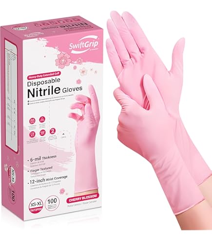 Amazon.com: Halyard Health 50602 Safeskin Nitrile-Xtra Exam Gloves