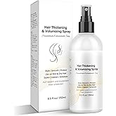 GARPGONA Hair Thickening & Voluming Spray (8.5 oz), Recommended Texture Spray for Fine Hair Women & Men, Organic Ingredients, Protects, Strengthens & Repairs