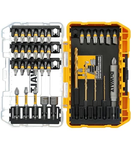 Dewalt Jogo de Bits Parafusadeira McLaren, Kit de Ferramentas com