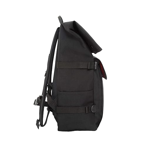 Manhattan Portage Silvercup Backpack With Roll Top Closure