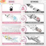 Smlpuame 6 Pack Dummy Clips for Pacifiers Teethers BPA Free Fruit Pattern view 4
