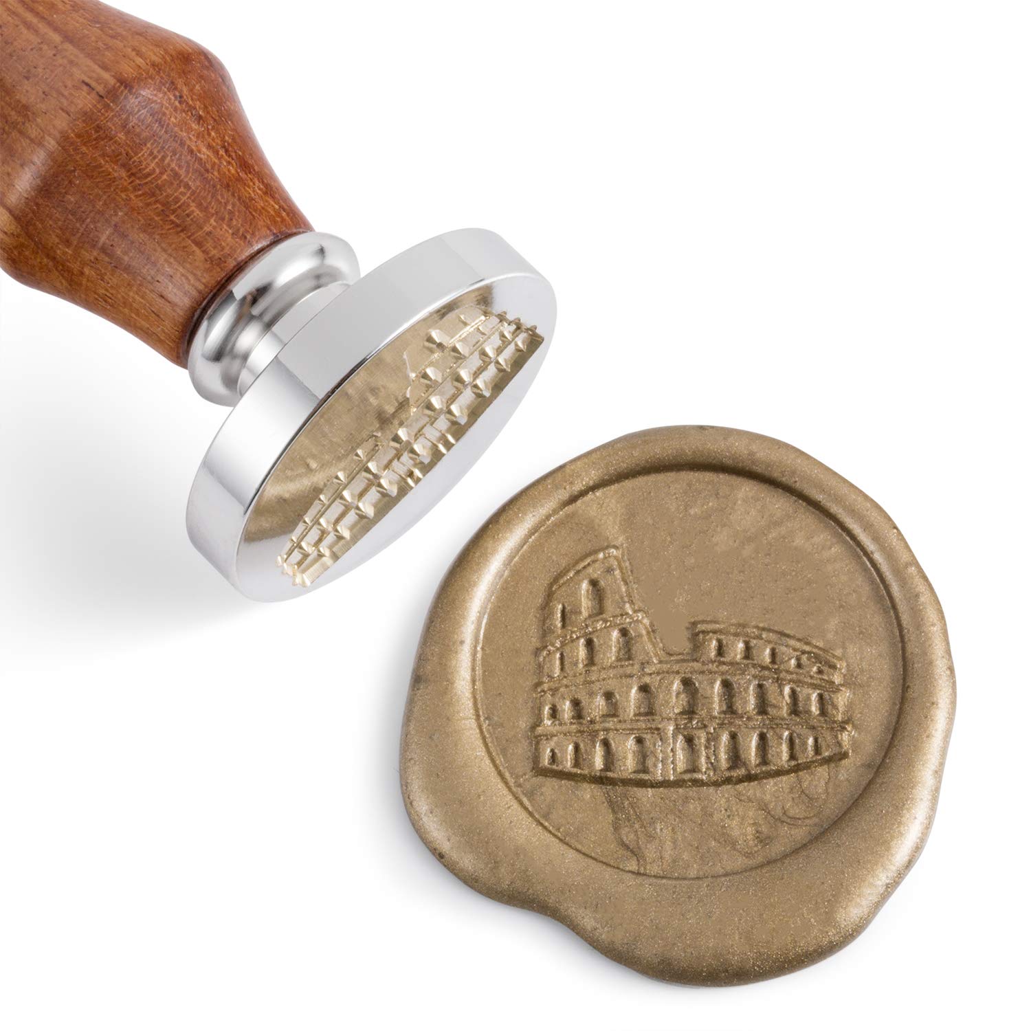 Mceal Wax Seal Stamp Pattern Group 1 (Colosseum)
