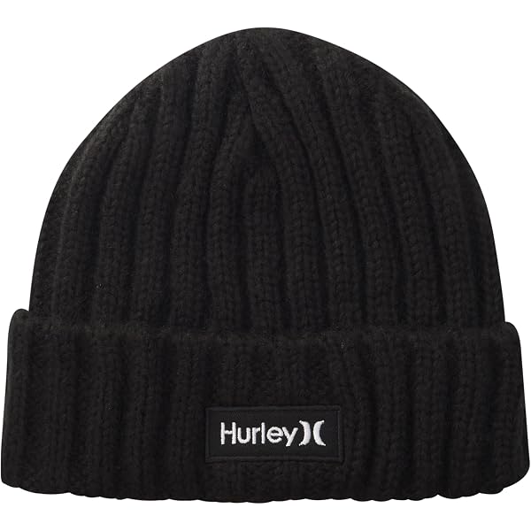 Cappello Donna Invernale ONLY Ribbed Knit Beanie Cap In Black | UK