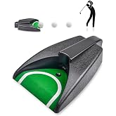 Dorytin Golf Automatic Putting Cup, Practice Return Machine, Auto Putting Returner, Indoor/Outdoor Yard Office