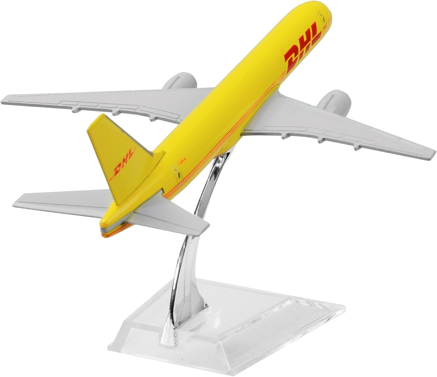 LEX ES Diecast Airplane 1:400 DHL B757 Metal (16cm) Plane Model Office Decoration or Gift, Multicolor - Image 5