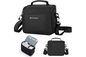 K&F Concept Camera Sling Bag Small Crossbody Camera Case DSLR/SLR Cute Compact Shoulder Photography Bags for Photographers