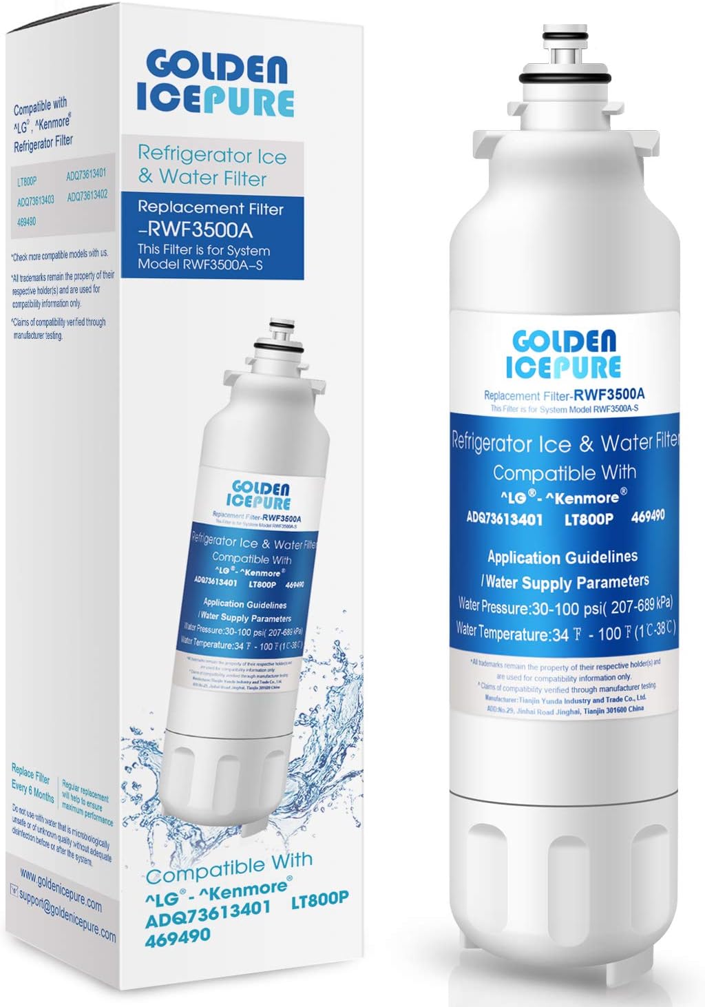 filtro aria per il frigorifero kenmore elite