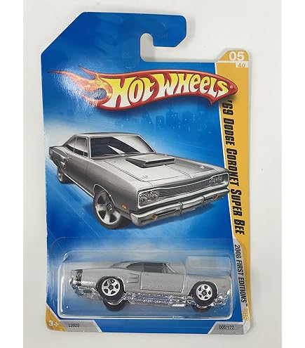 Hot Wheels 2009 Muscle Mania '69 Dodge Coronet Super Bee 1:64 Scale Die-Cast Car - View #12