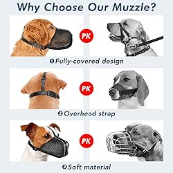 PZRLit Dog Muzzle for Small Medium Large