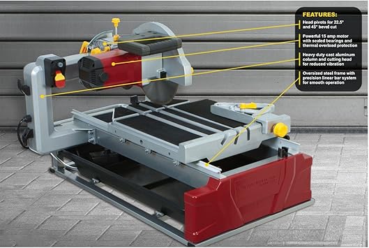 Chicago Electric Professional  Tile & Masonry Saws product image 4