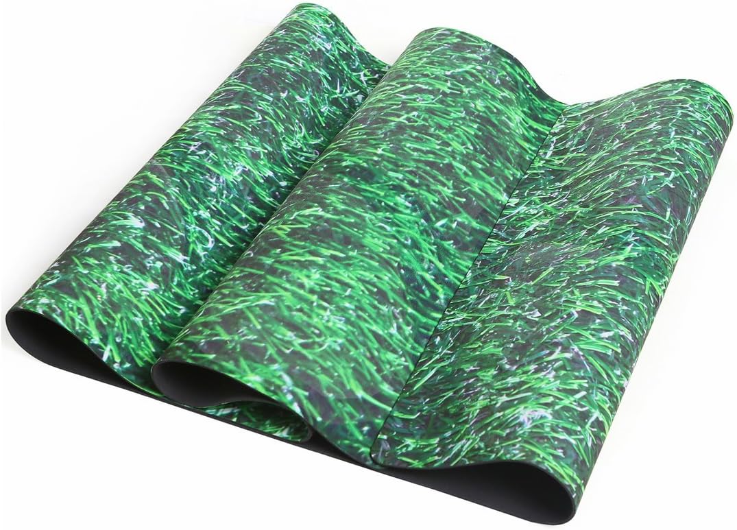Abundant Life Yoga - Combo Yoga MAT | Premium Eco Mat/Towel That Grips The More You Sweat | Ideal for Hot Yoga, Bikram, Pilates| Includes Carrying Strap!