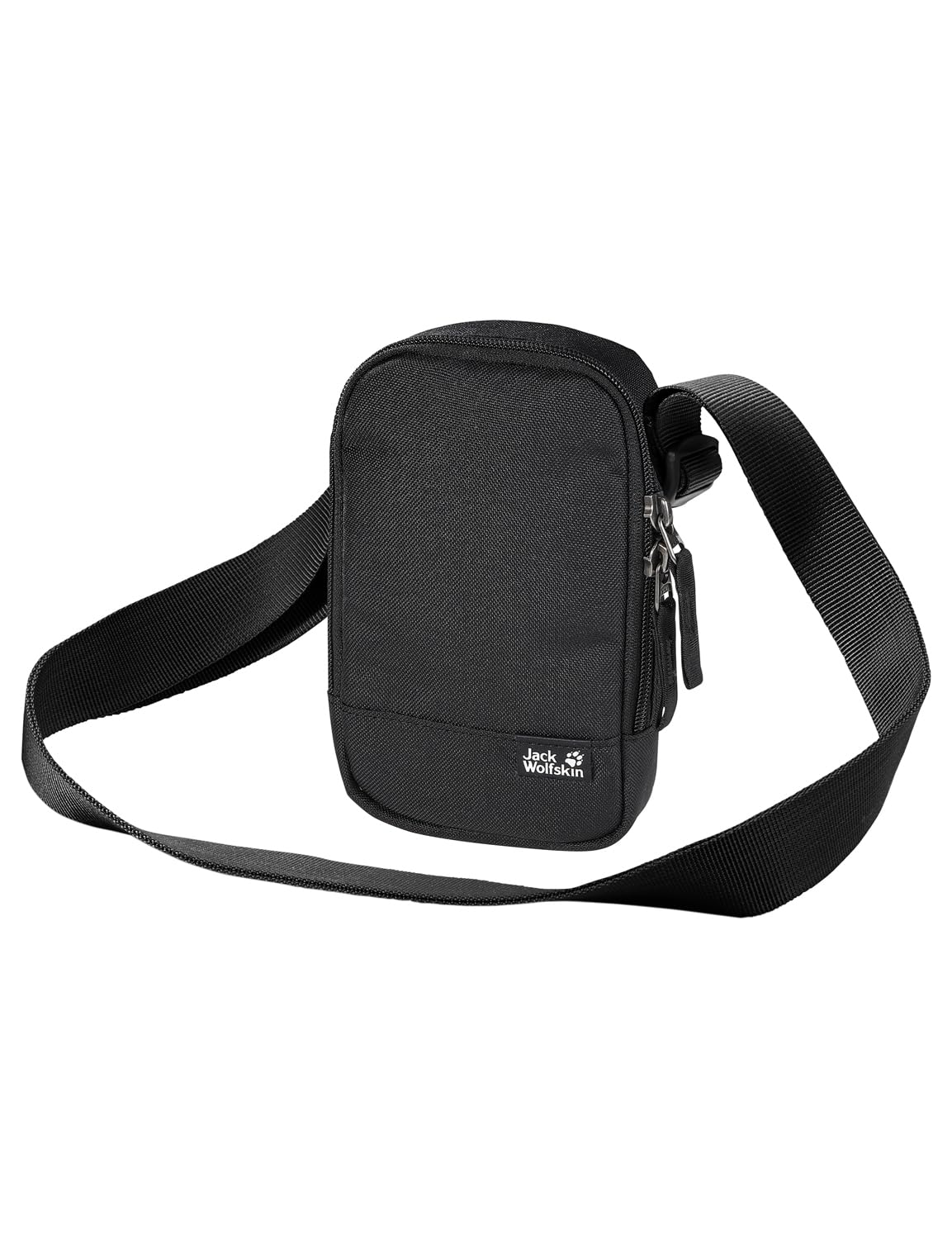 Jack Wolfskin Unisex_Adult Secretary Shoulder Bag, Black, Standard Size