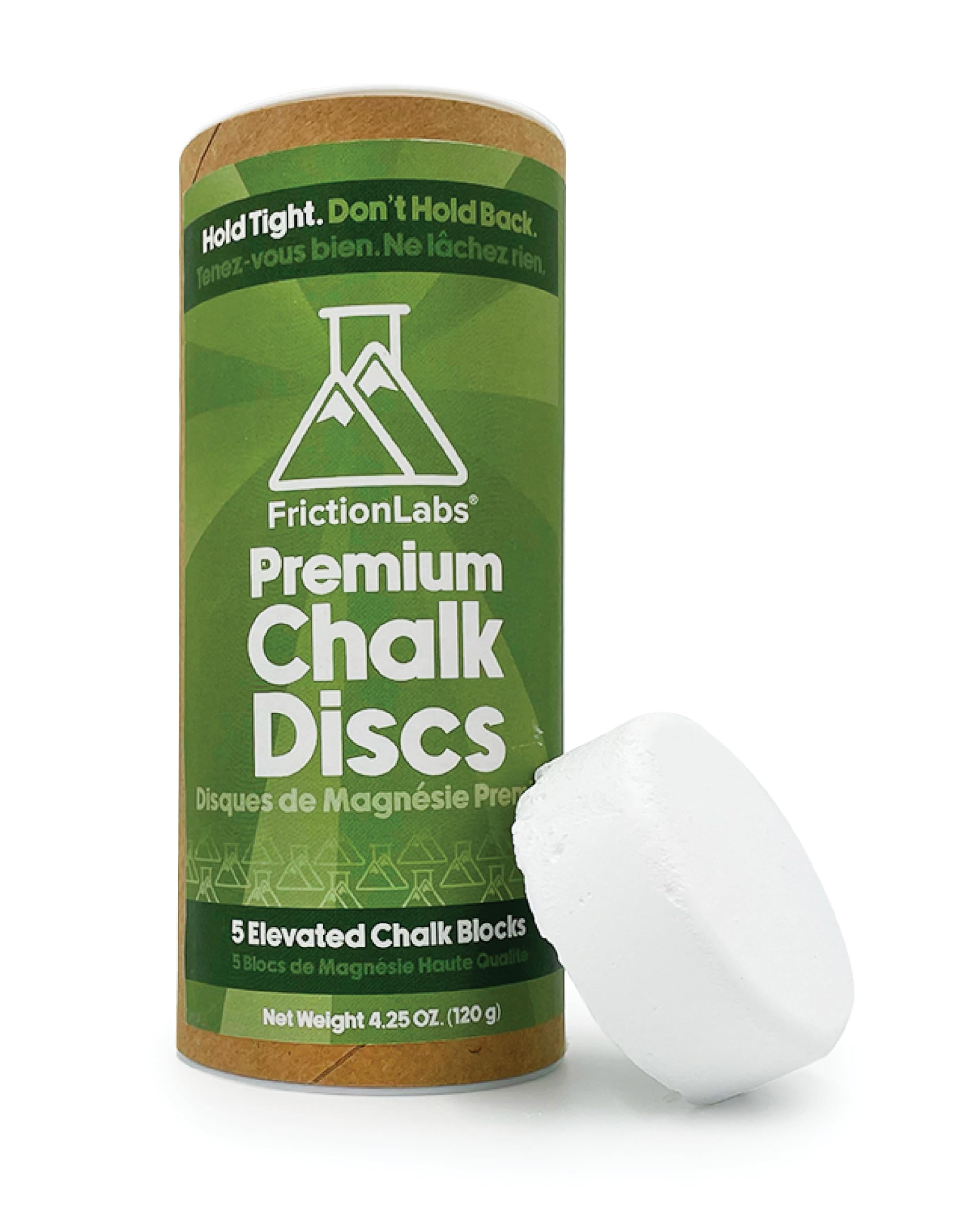 Friction Labs Gym Chalk – Magic Ball, PRO Ball (Chalk Bag Sock) or Discs | Non-Toxic Climbing Chalk for Bouldering, Gymnastics & More