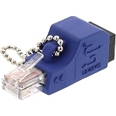 Networx Gigabit RJ45 Loopback Tester - 10/100/1000Base-T Network Port Validator - Ethernet Diagnostic Tool for Switches and Server NICs