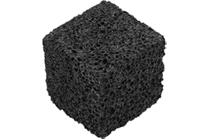 TEHAUX Aromatherapy Diffuser Stone Lava Rock Cube 5X5X5Cm Black Volcanic Stone for DIY Crafts and Scented
