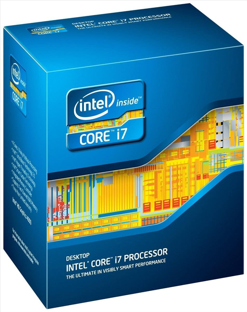 Intel Core i7-3770S CPU 3.10GHz Ivy Bridge Socket 1155 8MB Cache Turbo Boost