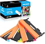 LeciRoba 117A Toner Cartridges for HP Color Laser 150nw 150a MFP 179fnw 178nw view 1