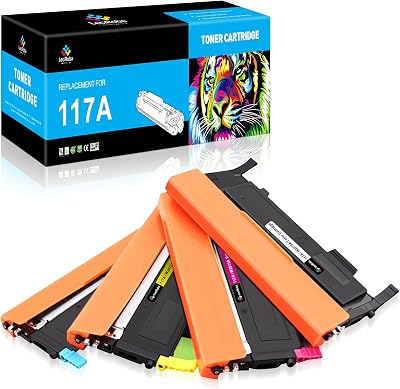 LeciRoba 117A Toner Cartridges for HP Color Laser 150nw 150a MFP 179fnw 178nw