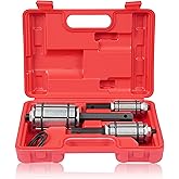 DAYUAN 3 Pcs 1-1/8'' to 3-1/2'' Exhaust Pipe Expander Tool Set, Tail Pipe Spreader Kit Compatible with Most Vehicles and Truc