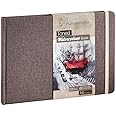 10625180 Toned Watercolour Book Beige 200 G/M2, QUAREL NOTEBOK, TAM A6 Landscape, 30 FLS/60 PAG