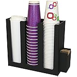 Coffee Cups or Lid Holder, 3 Columns