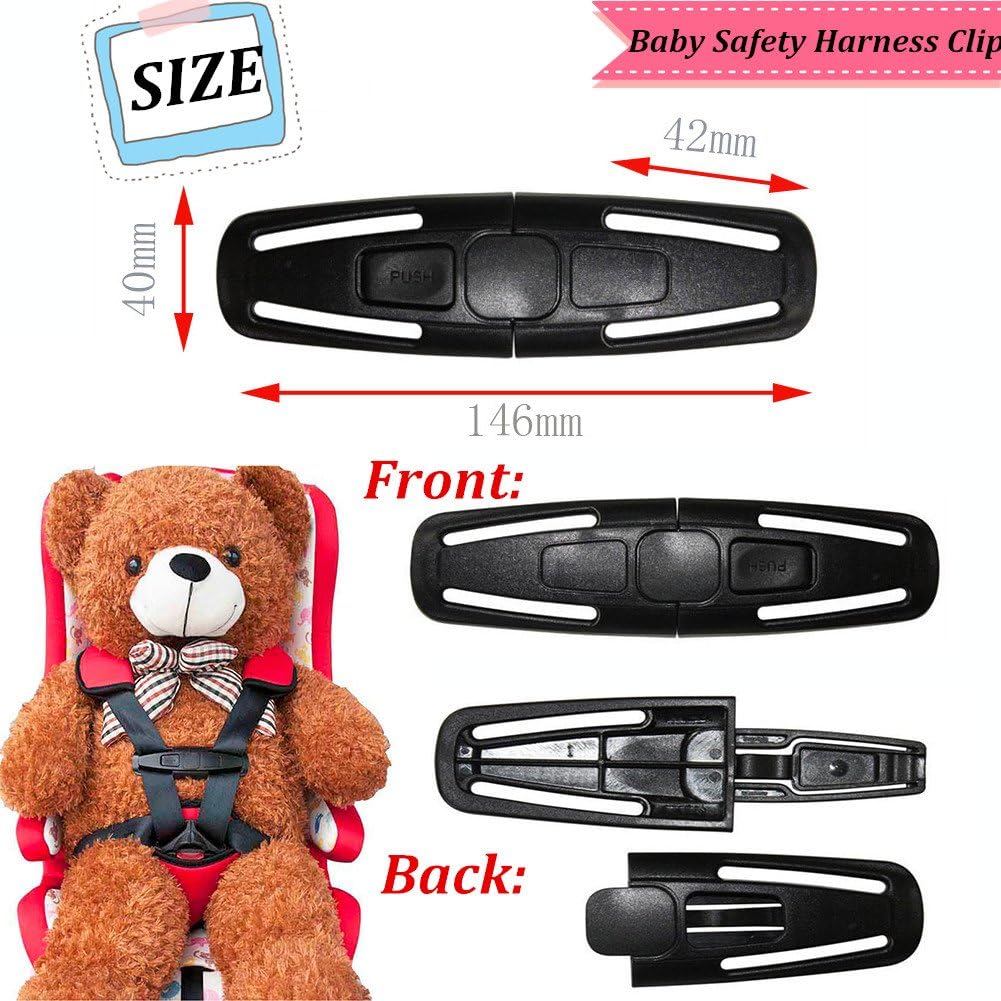 Universal Baby Chest Harness Clip, Baby Car Safety