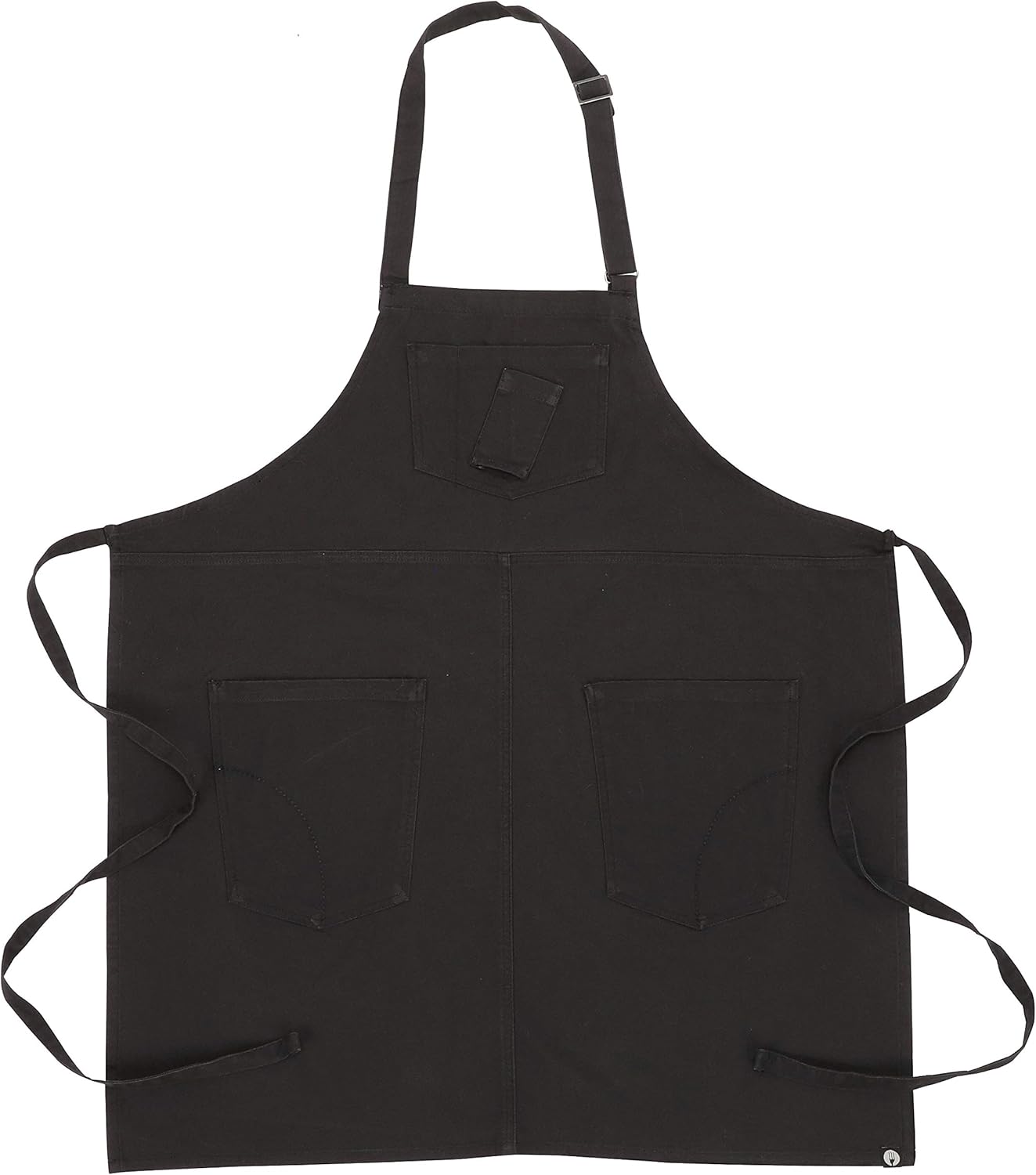 Chef Works Unisex Rockford Bib Apron, Steel Gray, 0: Clothing
