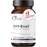 Designs for Health DIM-Evail, Estrogen Metabolism, 120 Softgels | Supports Healthy Estrogen Metabolism &amp; Women's Health, Soy-Free