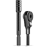 Galvanox Flat-End Bit Extender and Ratchet Driver Set, Designed for Leatherman Multi-Tools (Flat-end Screwdriver Models) 2PC 