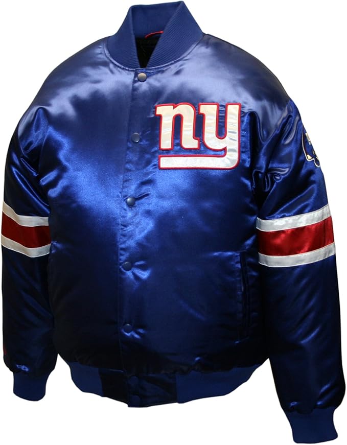 Amazon.com : NFL Men's New York Giants Prime Satin Jacket : Sports Fan 
