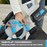 Swift 40V 3-in-1 Cordless Leaf Blower Vacuum Mulcher 30:1 Ratio view 5