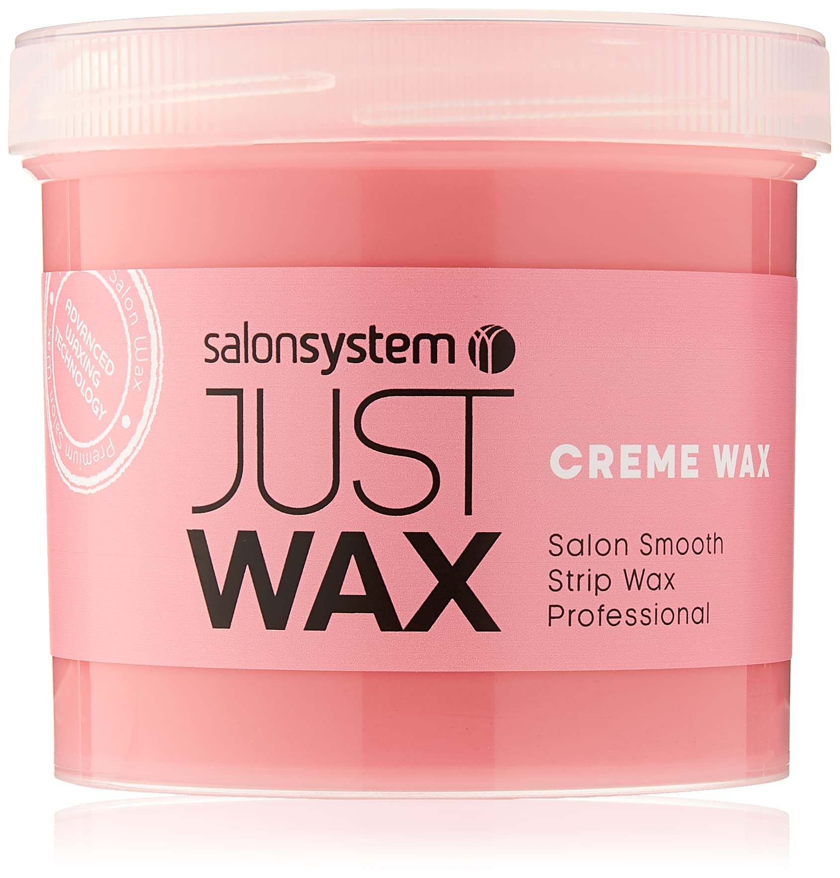 Salon System Just Wax Ideal Cream Wax for Short/Stubborn Hair 450g
