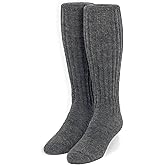 WARRIOR ALPACA SOCKS Unisex Second to None Boot Socks – Thick Alpaca Knee High & Over Knee, Wool‑Free, Warm & Hypoallergenic