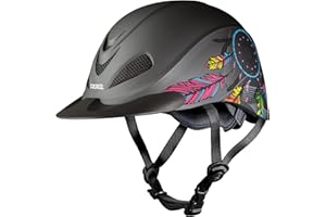 Troxel Rebel Bold Horse Riding Helmet, Low-Profile, Light, Adjustable Design, Safety Horseback Riding Gear