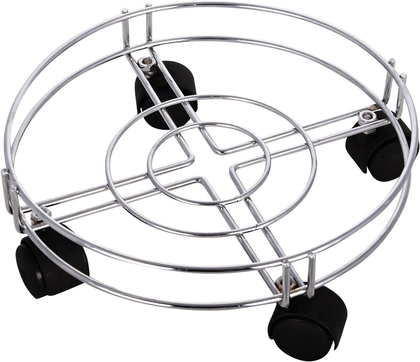 King International Stainless Steel Wire Gas Cylinder Trolley